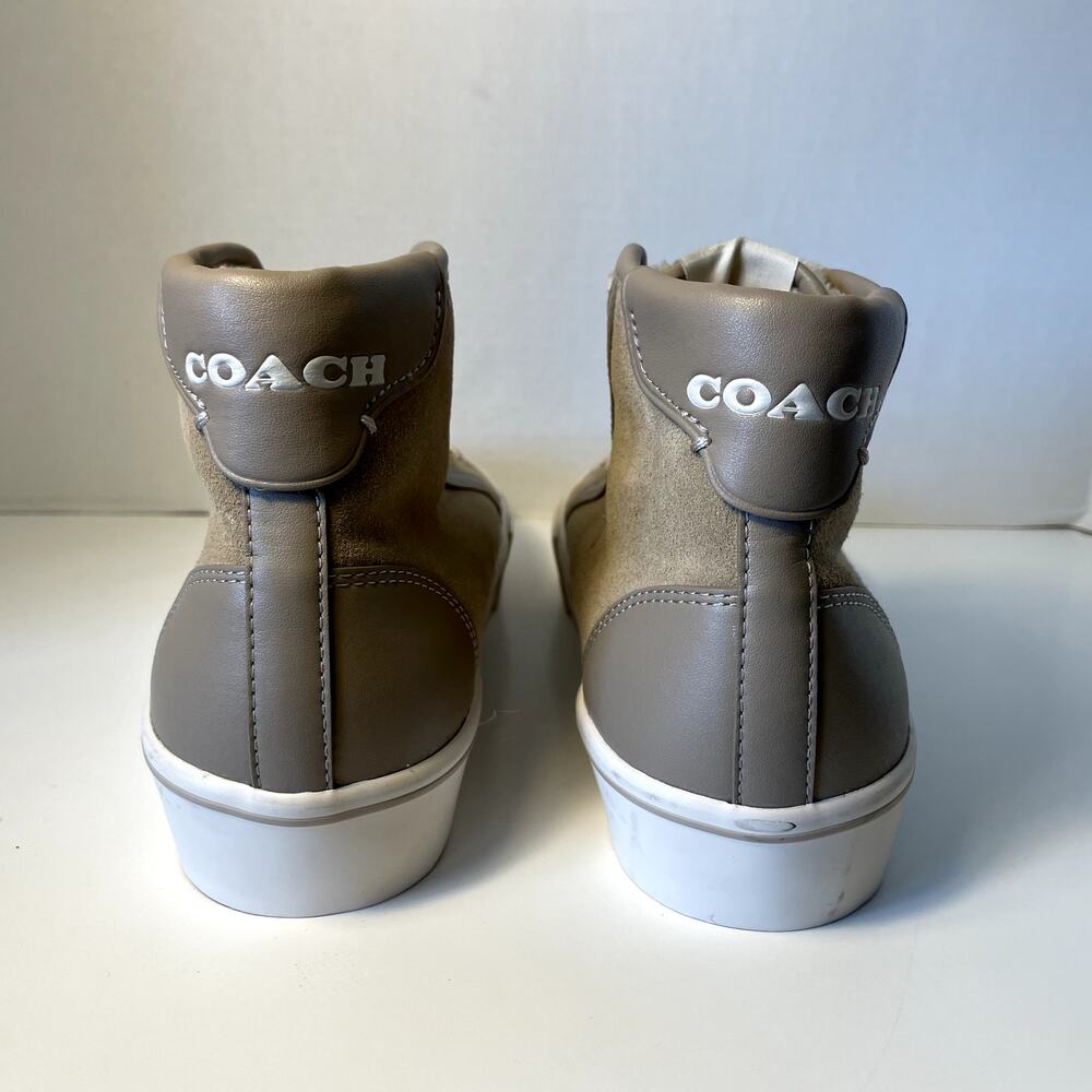 Coach Citysole Suede High Top Platform Sneaker Womens 7 - Picture 3 of 9